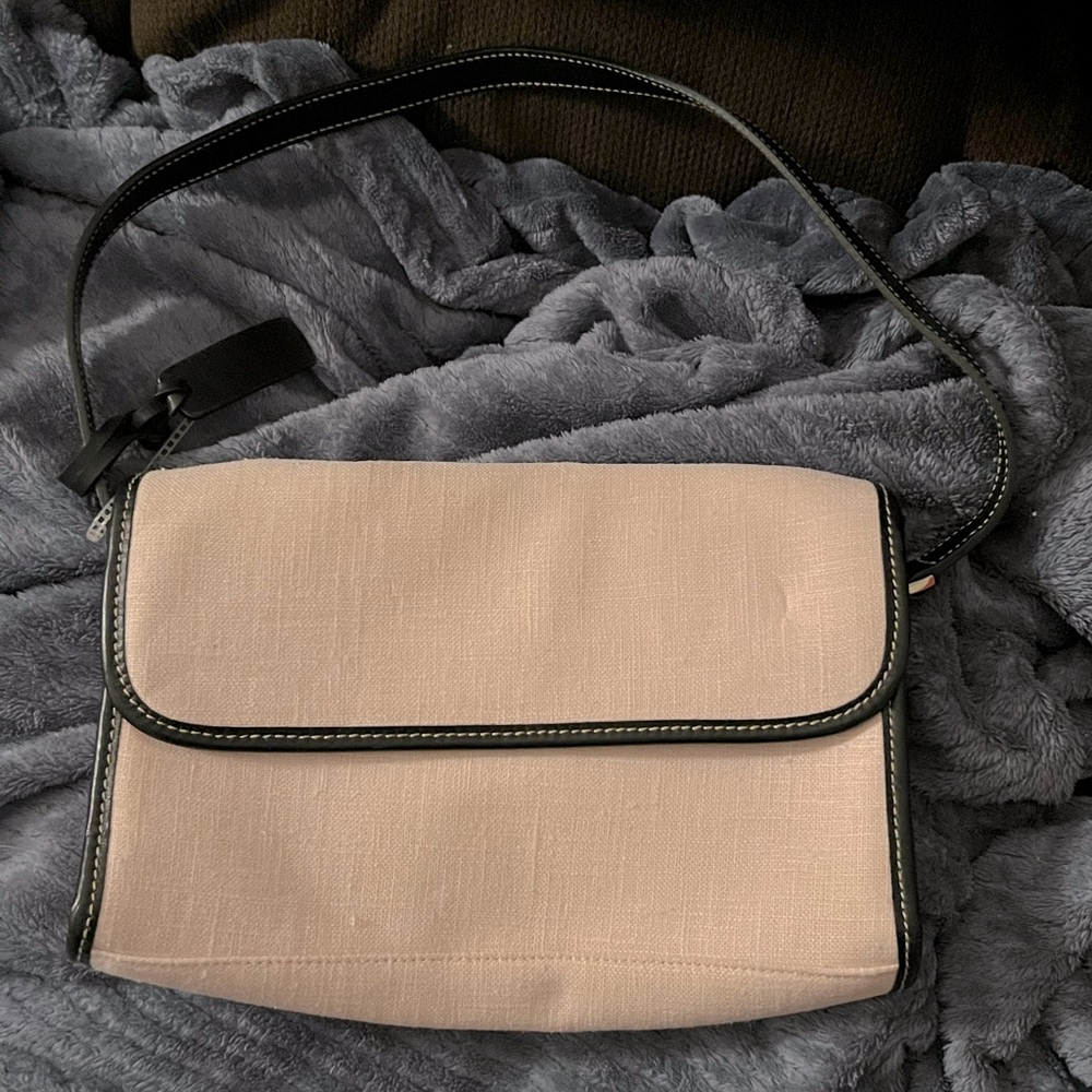 Ralph Lauren Pink Linen Purse